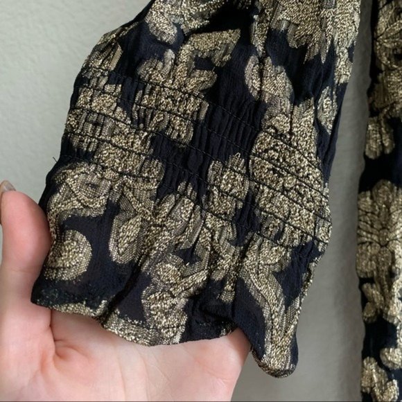 Anthropologie Floral Tunic Mini Dress - Picture 3 of 12